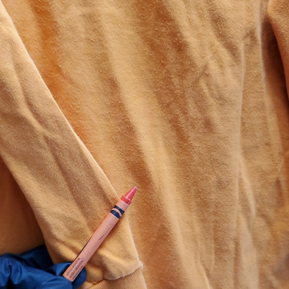 PRIVATE STOCK | MEDIUM UNISEX TENNESSEE COLLEGE SHIRT | GOLD YELLOW - Picture 11 of 12